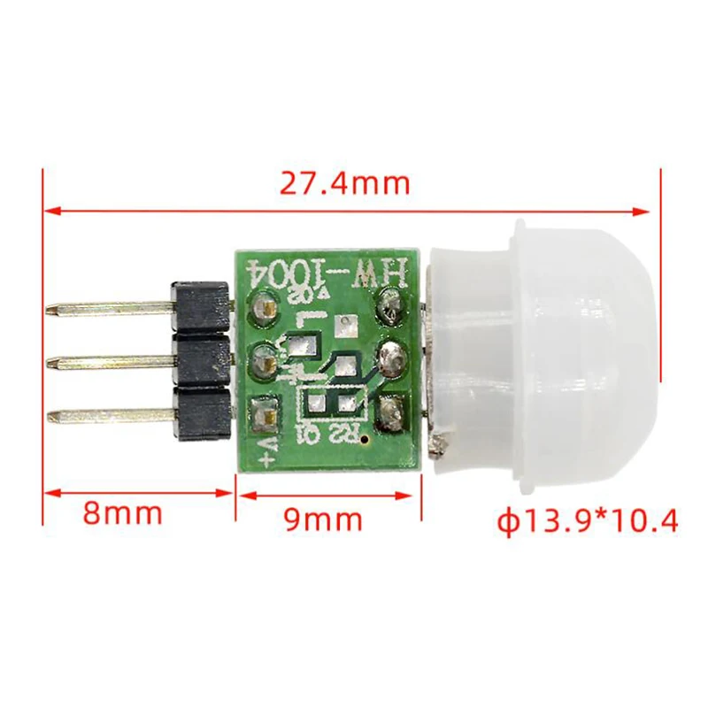 HC-SR501 HC-SR505 AM312 SR602 HW-MS03 Adjust IR Pyroelectric Infrared Mini PIR module Motion Sensor Detector Module For Arduino image 3
