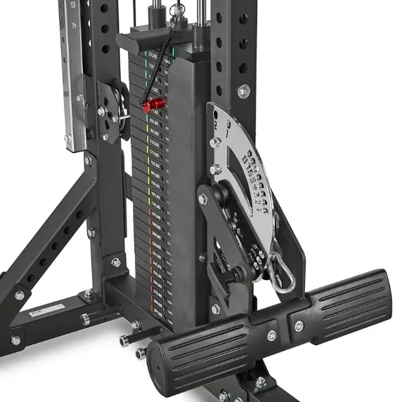 High Quality Gym Fitness Equipment High-Low Pull Back Muscle Trainer High Lat Pull-Down Trainer Metal Strength Machinepromote sa