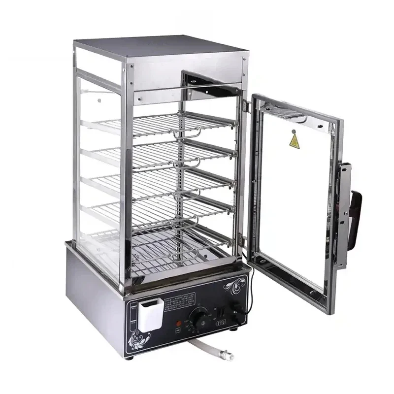 【】Mobile Cart Sale/ Rice Roll Food Warmer Dim Sum Smer v