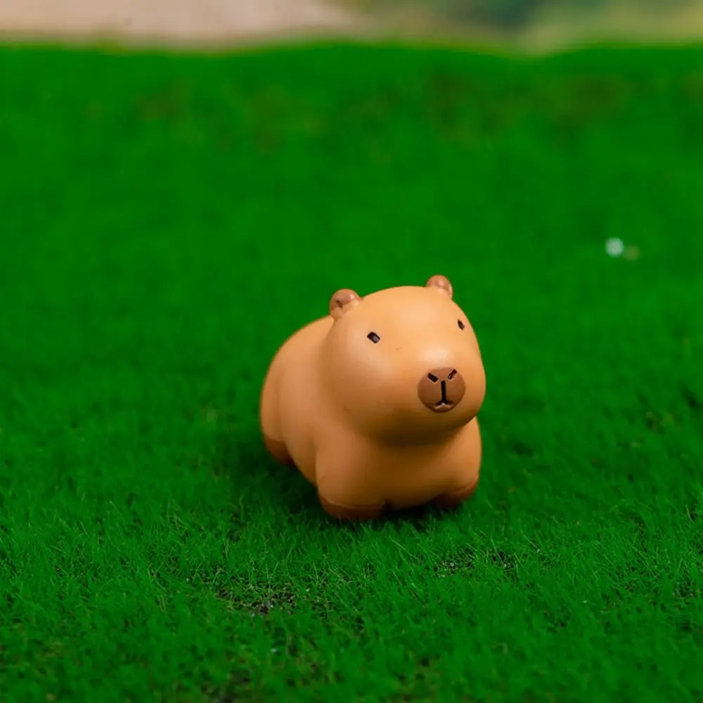 Figurines d'animaux Capibara Capybara, jouets de simulation de figure, modèle de dessin animé, modèle de simulation