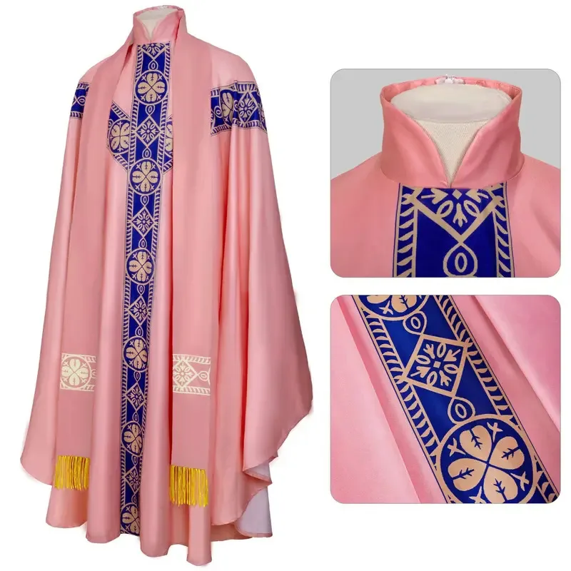 Европа Америка Трансграничные мусульмани Средневековые халаты Священники Молитвенная одежда Сценическое представление