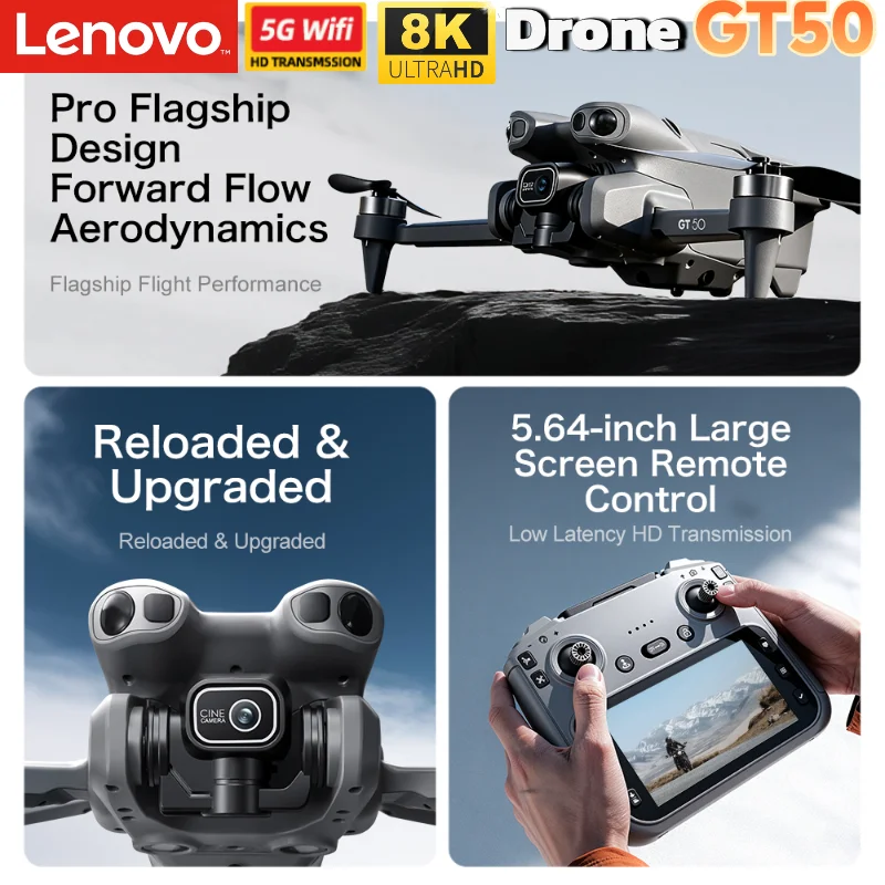Dron Lenovo Mini RC 8K HD z po – Drone Rc Gt50 recenzja i cena