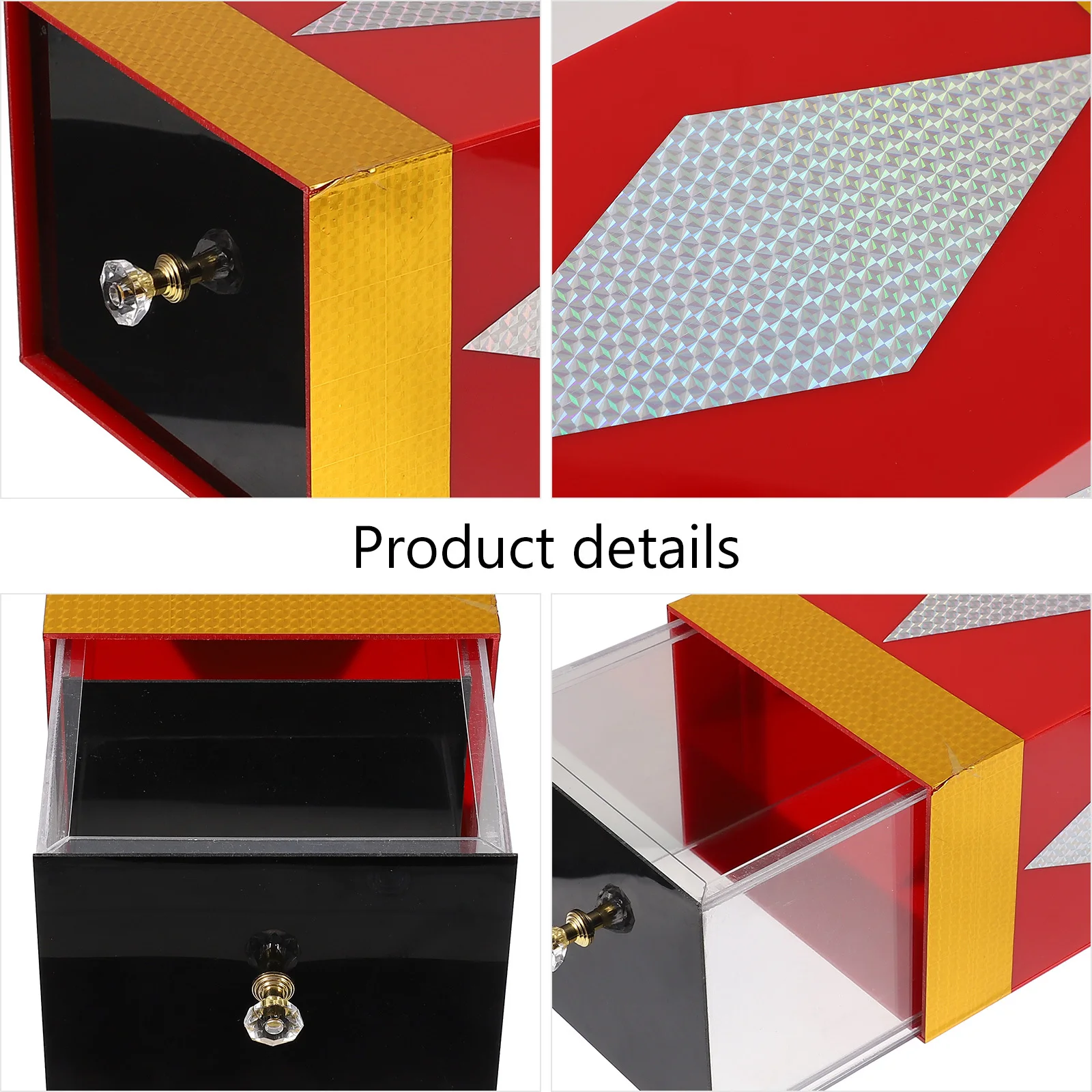 1Pcs Prop Durable Professional Performance Pull-Out Box Stage Gimmick Props Unique Party Atmosphere Trick Boxes