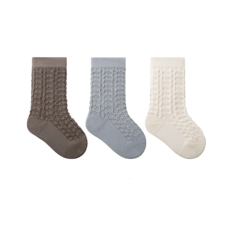 3 paare/satz Baby Jungen Mädchen Socken bequeme einfarbige Sports ocken Kleinkind Säuglings socken