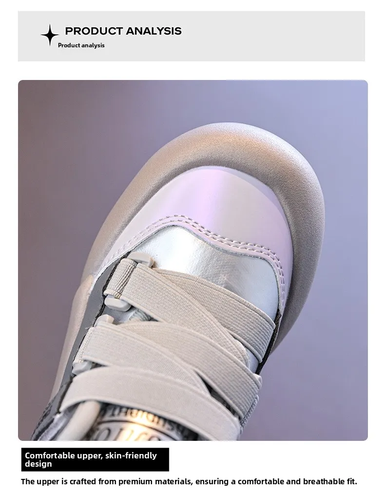 Jungen Mädchen Sportschuhe mit Fell 2026 Neue Mode Kinder Knöchelstiefel Warm für Winter Süße Schüler Kurze Stiefel Rutschfeste Weiche Sohle – Detail 4