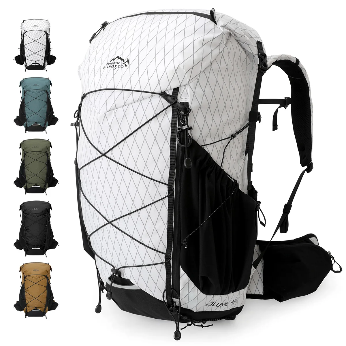 45L Hiking Internal Frame Backpacks with Rain Cover for Camping,Backpacking,Travelling