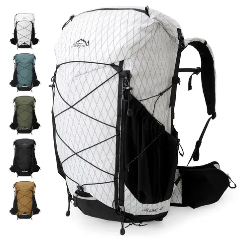45L Hiking Internal Frame Backpacks with Rain Cover for Camping,Backpacking,Travelling