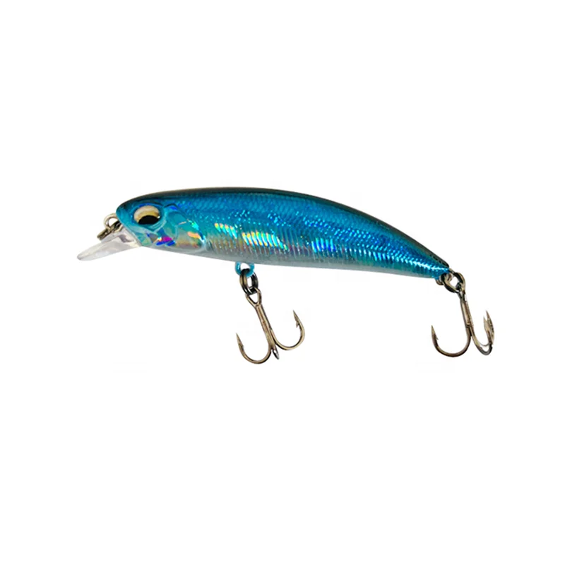 LUTAC Minnow Bait 60MM 6.1G Sinking Minnow Lure Laser Coasting  Artificial Bait Peche Fishing Goods