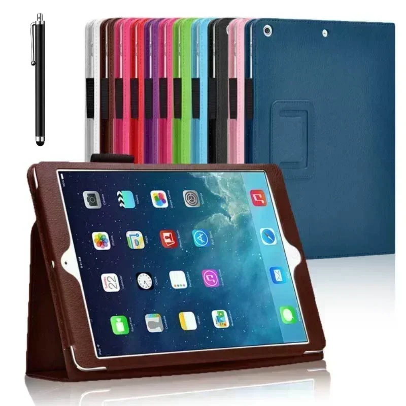 Capa flip para ipad 10.2 7th 8th 9th 10th gen ipad capa a2197 a2270 a2428 a2602 capa de couro pu ipad 10.9 mini 5 6 pro 11 funda