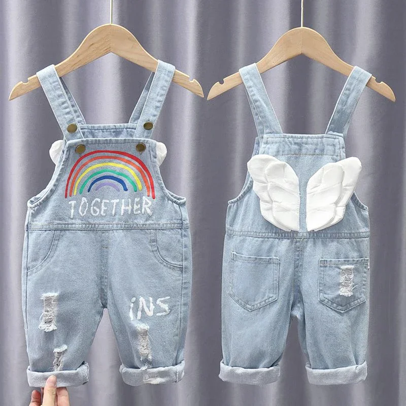 

Kids Baby Clothes Clothes Jumper Boys Girls Dungarees Infant Playsuit Pants Denim Jeans Overalls Toddler Jumpsuits