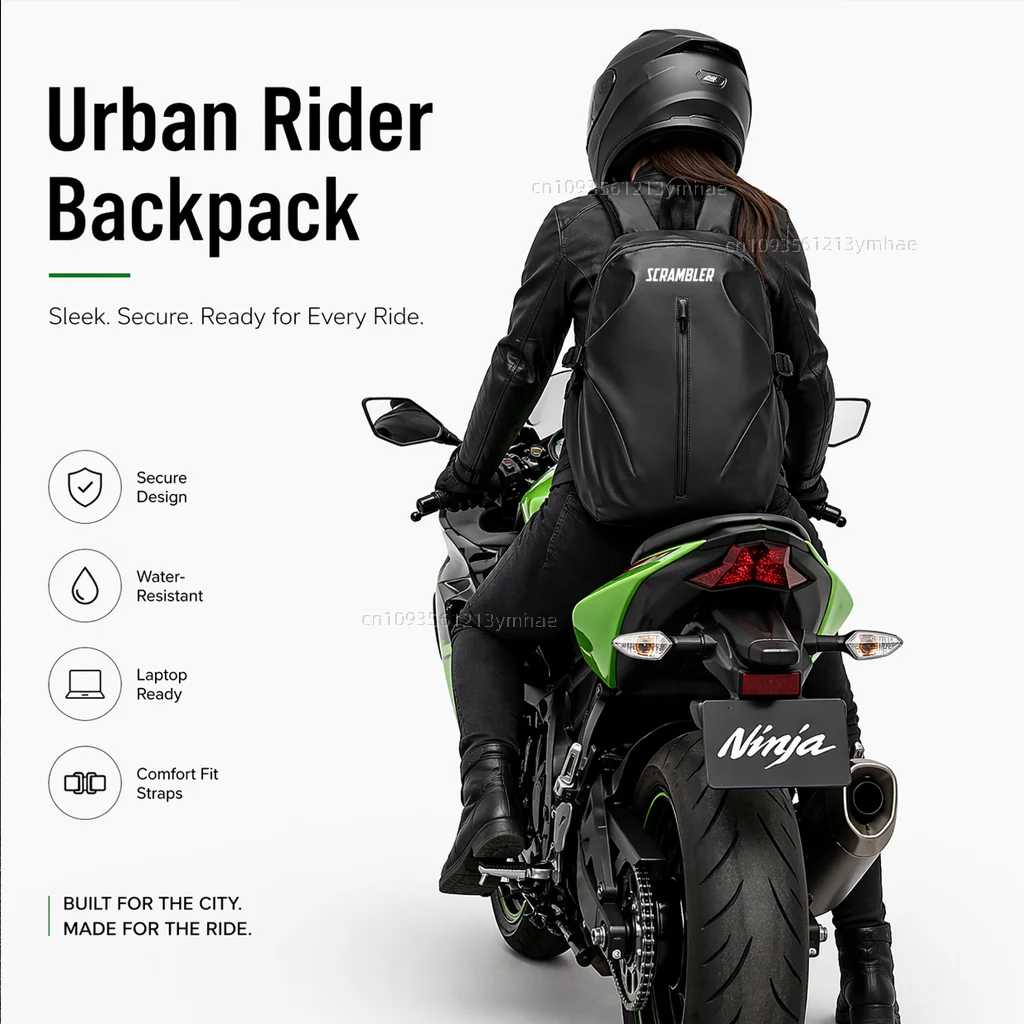 Knight Backpack Motorcycle Helmet Bag Travel Equipment Waterproof Large Capacity For Ducati Scrambler 400 800 1100 2014-2019