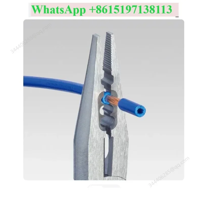 Multifunctional pointed nose pliers for electricians with stripping wire 1301160/02/05 160
