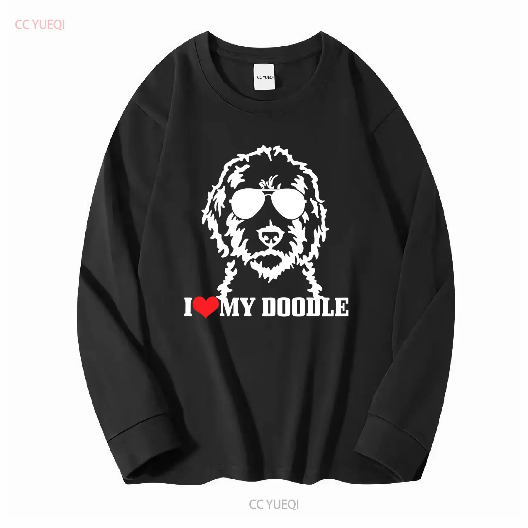 Goldendoodle I Love My Doodle Mom Labradoodle Dog Funny T Shirt Size S 5XL vintage Washed Comfortable Top For Everyday Wear
