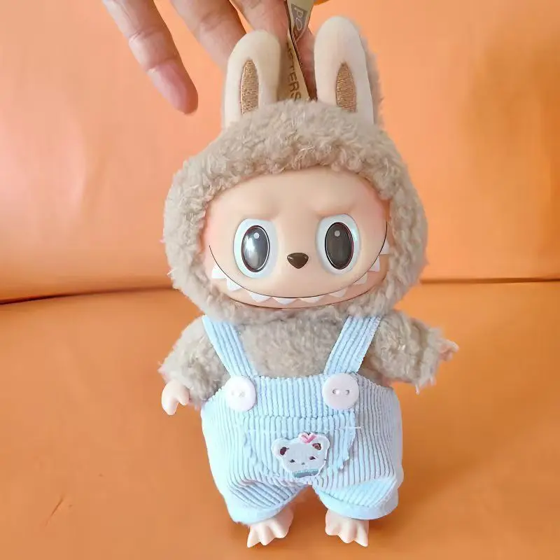 

Кукольная одежда, аксессуары для одежды для куклы Ropa Labubu 15-17 см и хлопковая кукла 10 см, лимонный кролик, милый кот, одежда