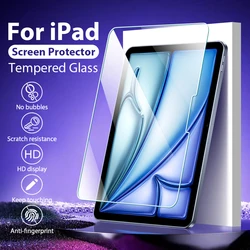 Tempered Glass Film For Ipad Pro 13 M4 12.9 Air 11 5 4 3 2 Mini 6 M2 Screen Protector For Ipad 10 9 10th 9th Generation 8th 10.2