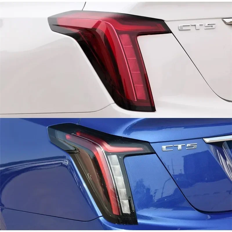 

For Cadillac CT5 2020 2021 2022 2023 Rear Taillight Shell Tail Lamp Cover Brake Lights Mask Replace The Original Lampshade