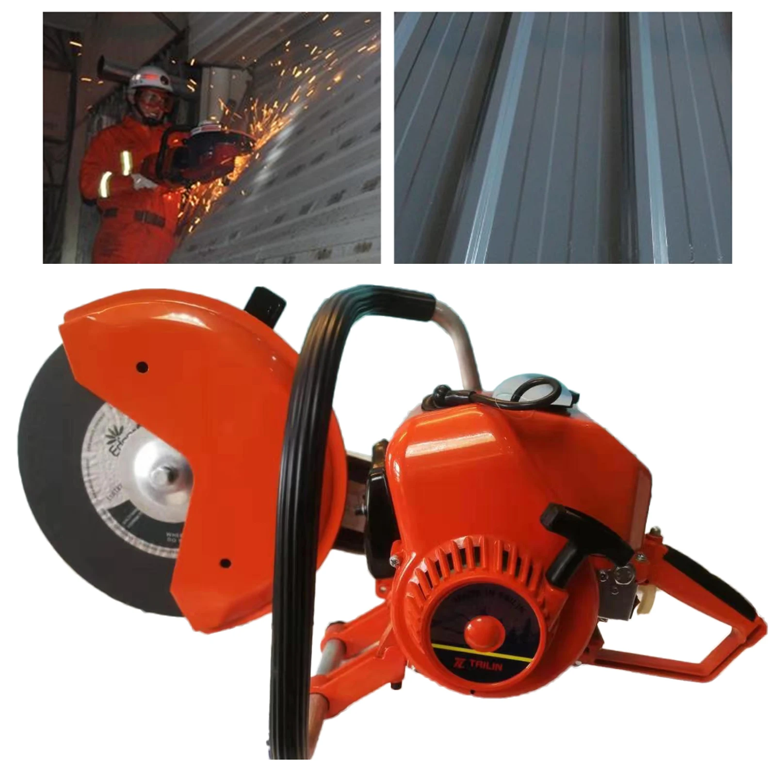 Petrol Demolition Saw Concrete Cutter Metal Concrete Cut Off Saw Precise For Metal Stone Grinding/Sanding/Cutting