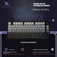 Darmoshark Top-75 Magnetic Axis Three Mode Wireless Hot Plug Customized Rgb Lamp Effect Esports Game Office Mechanical Keyboards