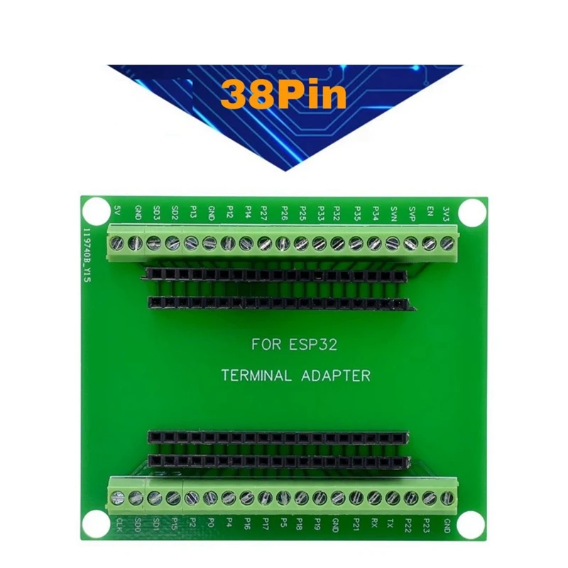 ESP32 Expansion Board Plastic Expansion Board GPIO 1 Into 2 For 38 Pins ESP32S ESP32 ESP-WROOM-32 Development Board