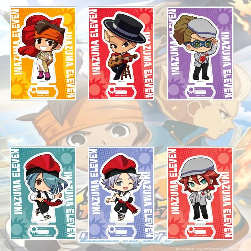 Inazuma Eleven 10CM An Adorable Acrylic Figure Stand Model Cosplay Toy Birthday Gift Ornament Keychain Birthday