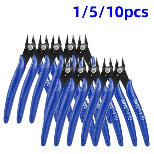 1/5/10PC 170 Wishful Clamp DIY Electronic Diagonal Pliers Side Cutting Nippers Wire Cutter 3D printer parts Hand Tools - View 1 1/5/10PC 170 Wishful Clamp DIY Electronic Diagonal Pliers Side Cutting Nippers Wire Cutter 3D printer parts Hand Tools - View 1