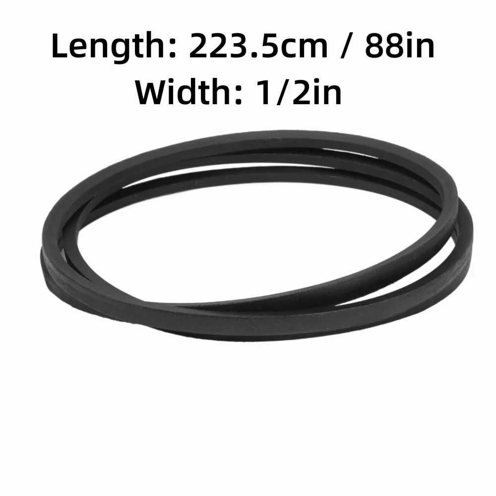 استبدال حزام أسود جزازة العشب حزام 144200 4L880 نقل محرك حزام المطاط محرك حزام جزازة العشب استبدال #6