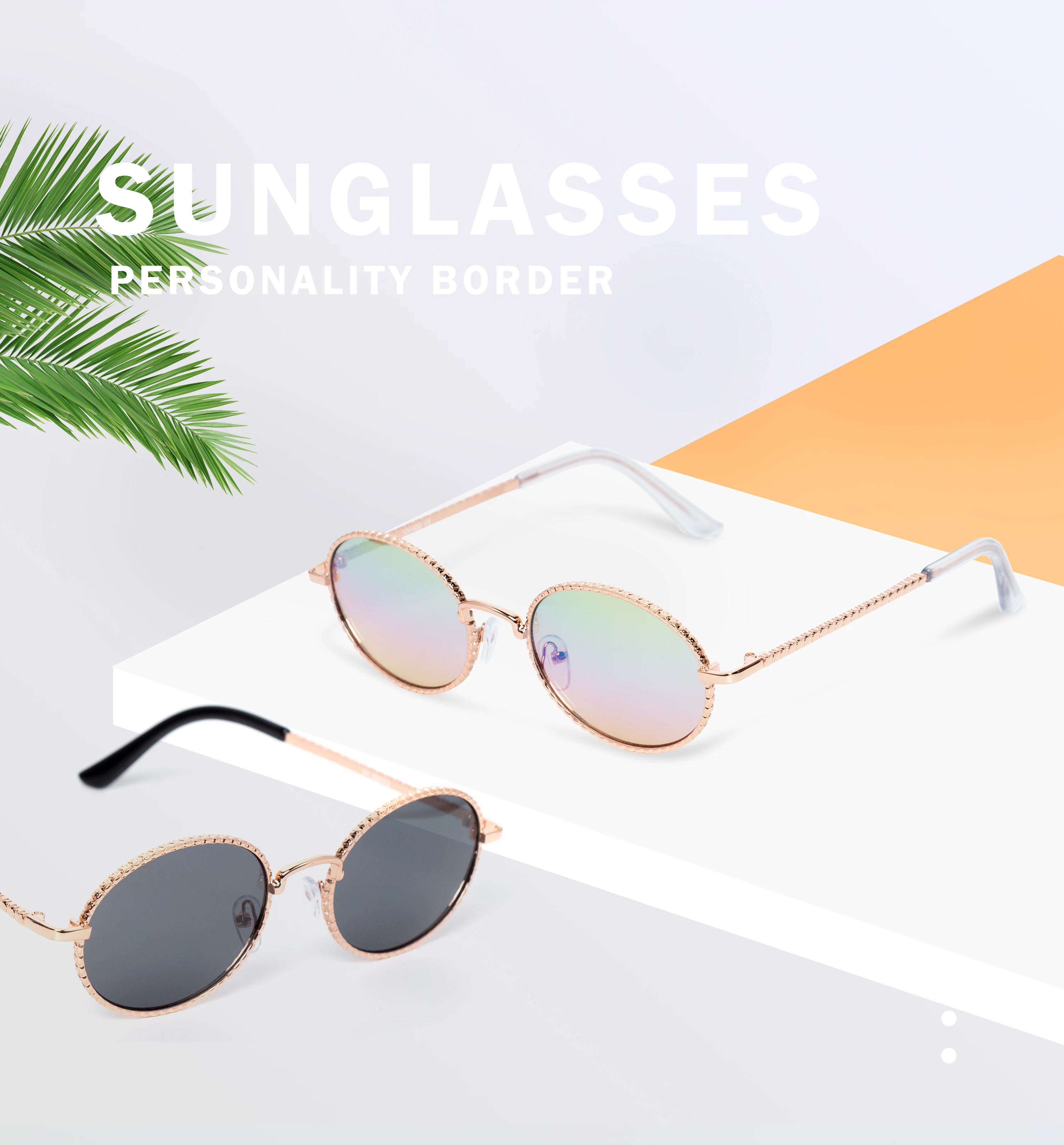 Kenbo Fashion Twist Frame Vintage Sunglasses For Women Men Oval Frame Sun Glasses Design Retro UV400 Outdoor Luxury Eyewear