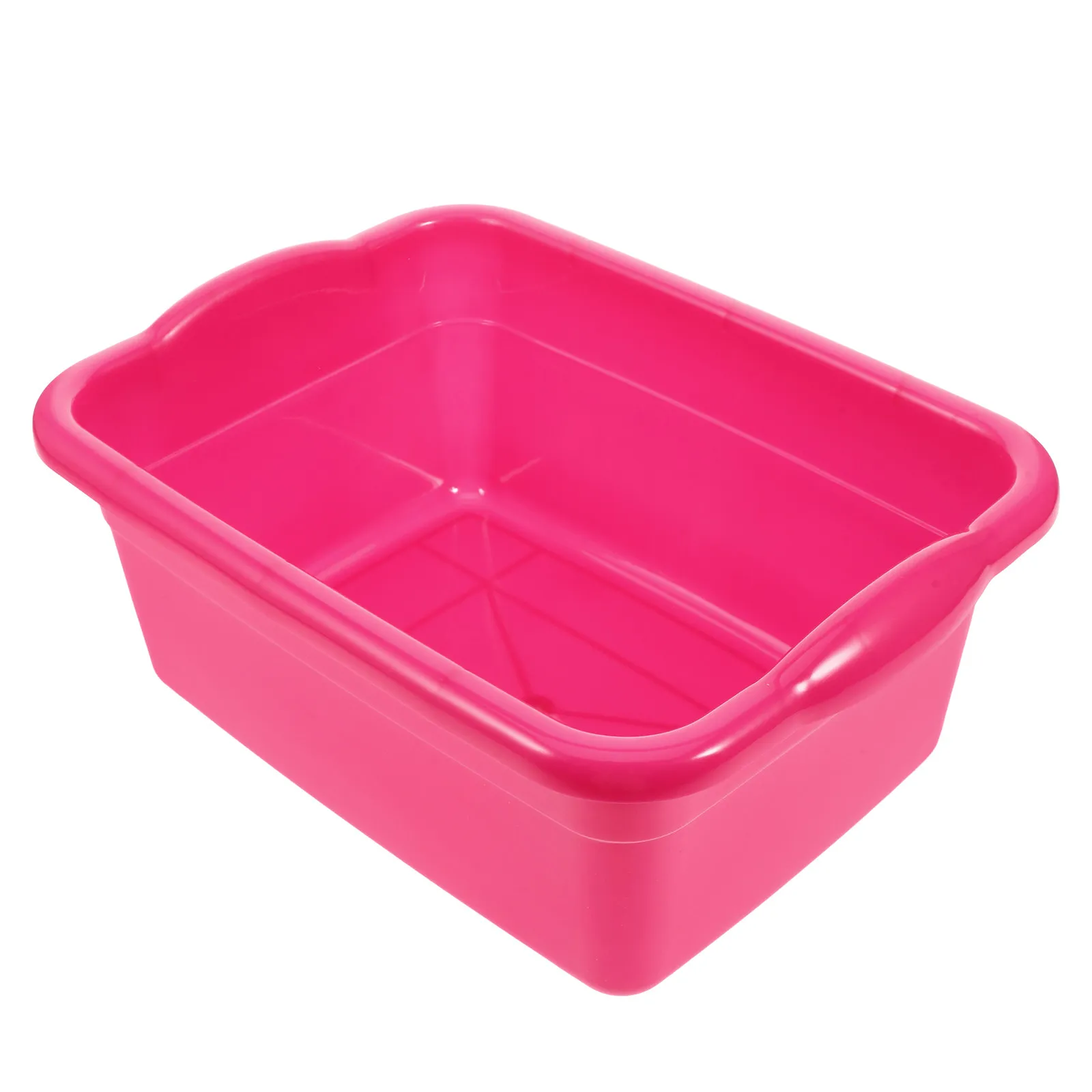 Plastic Wash Basin Multi Purpose Large Deep Wash Tub Foot Washing Basin Bathroom Household Clothes Washing Easy Clean Washbasin
