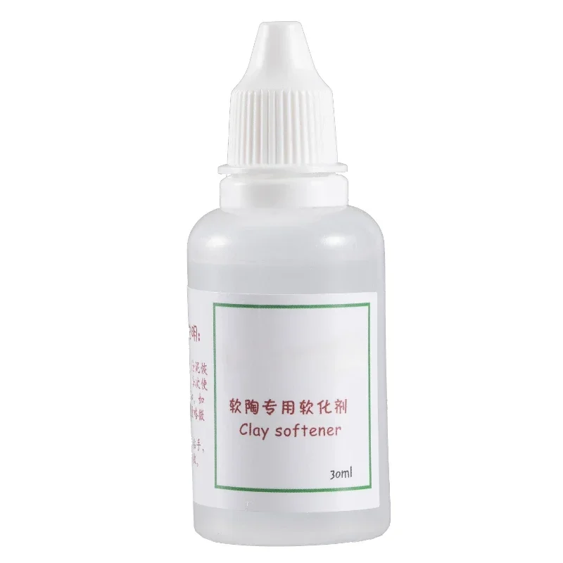 30ml Polymer Clay Softener Clay Blend Oil Thinner To Increase Viscosity DIY Hand Doll Model Smooth Surface Process Material