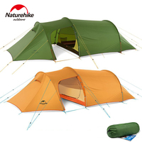 Naturehike Opalus Tunnel Tent Ultralight Camping Tent for 2-3 People Family Travel Outdoor Hiking 4 Season Waterproof 3000+