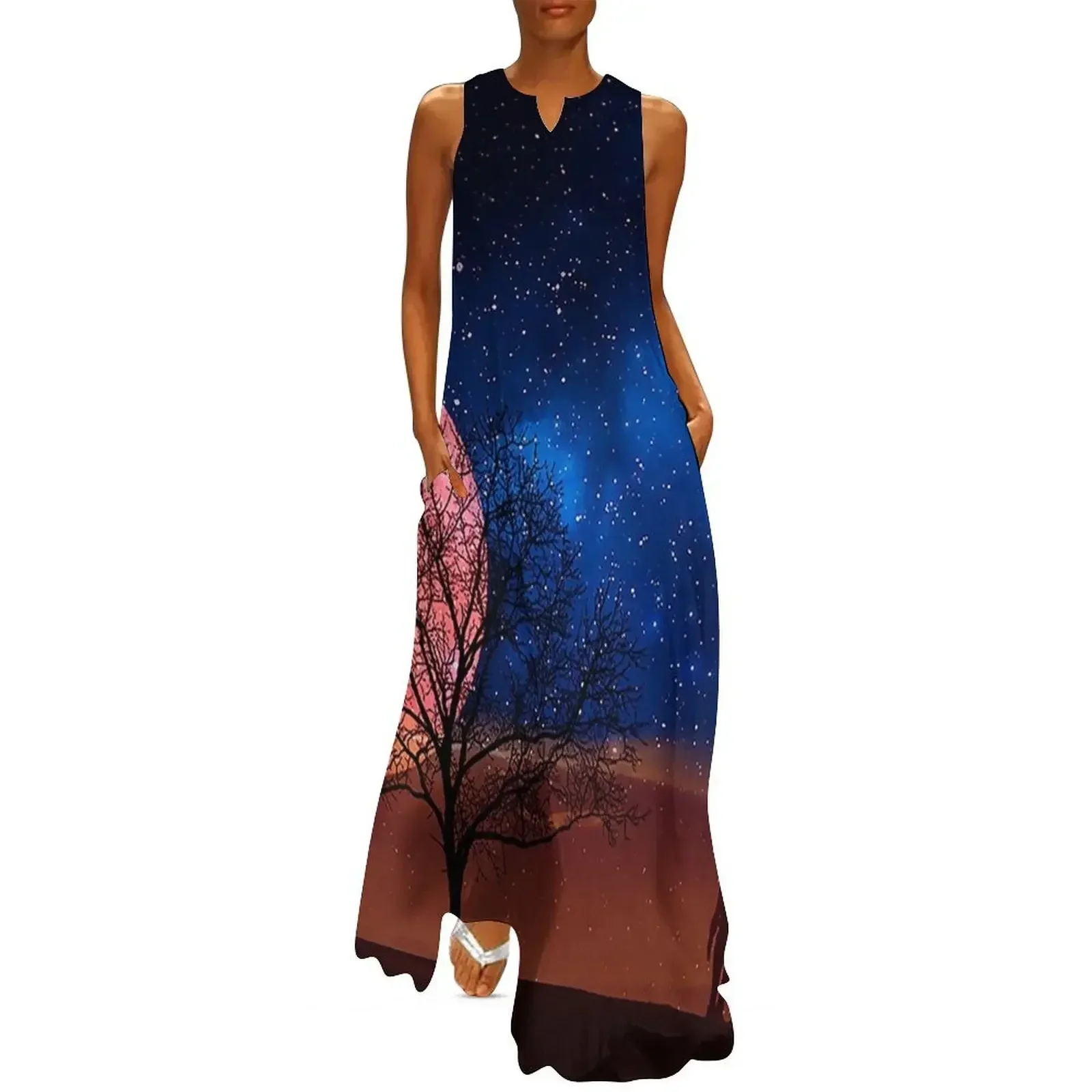 

Red Moon Lovers Long Dress women's summer dress 2025 dresses for woman Women's summer long dress women's fashion dresses
