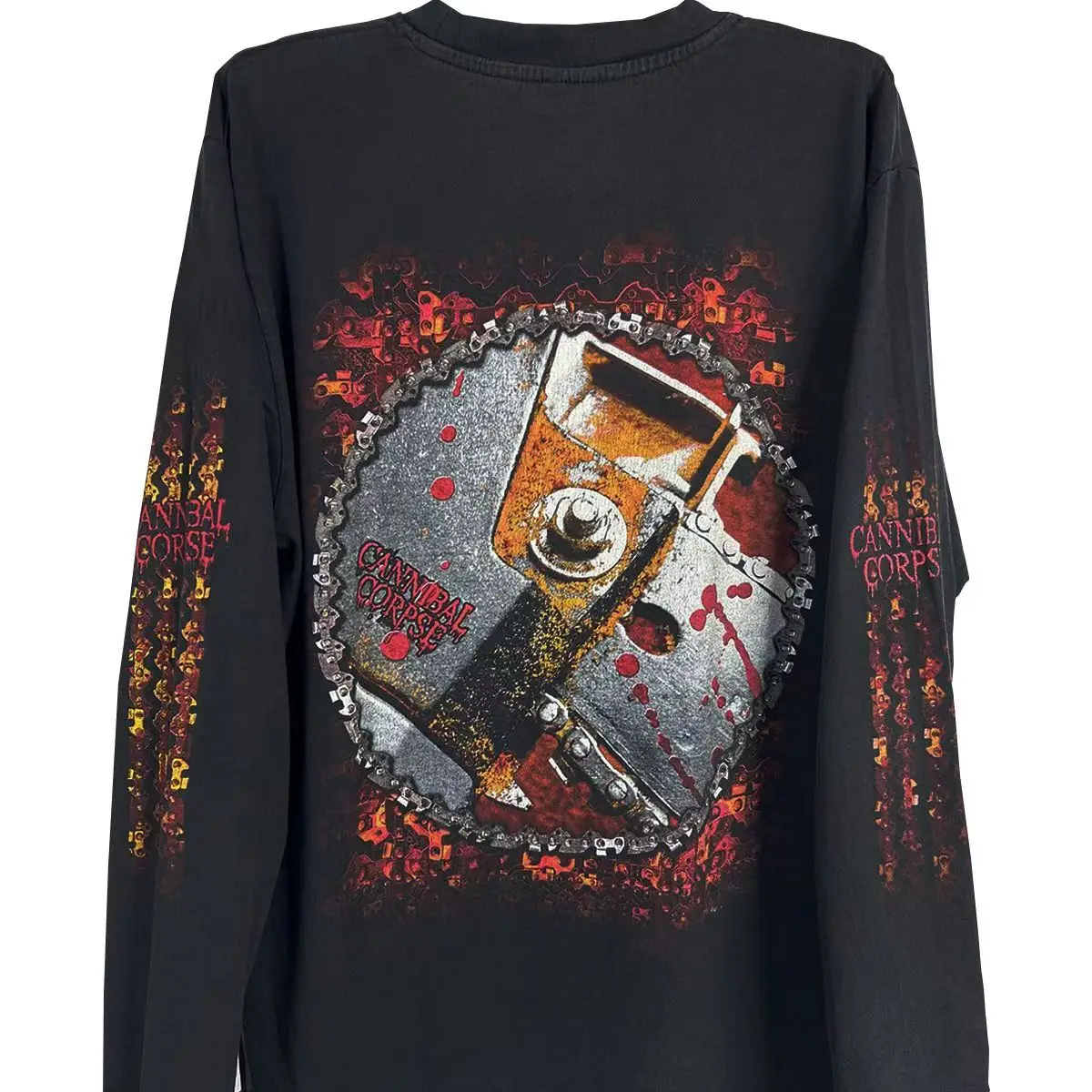 

Y2K Harajuku Hip Hop Gothic Long Sleeve T-Shirt Streetwear Unisex Cotton Fashion Graphic Print Casual Top for Men And Women