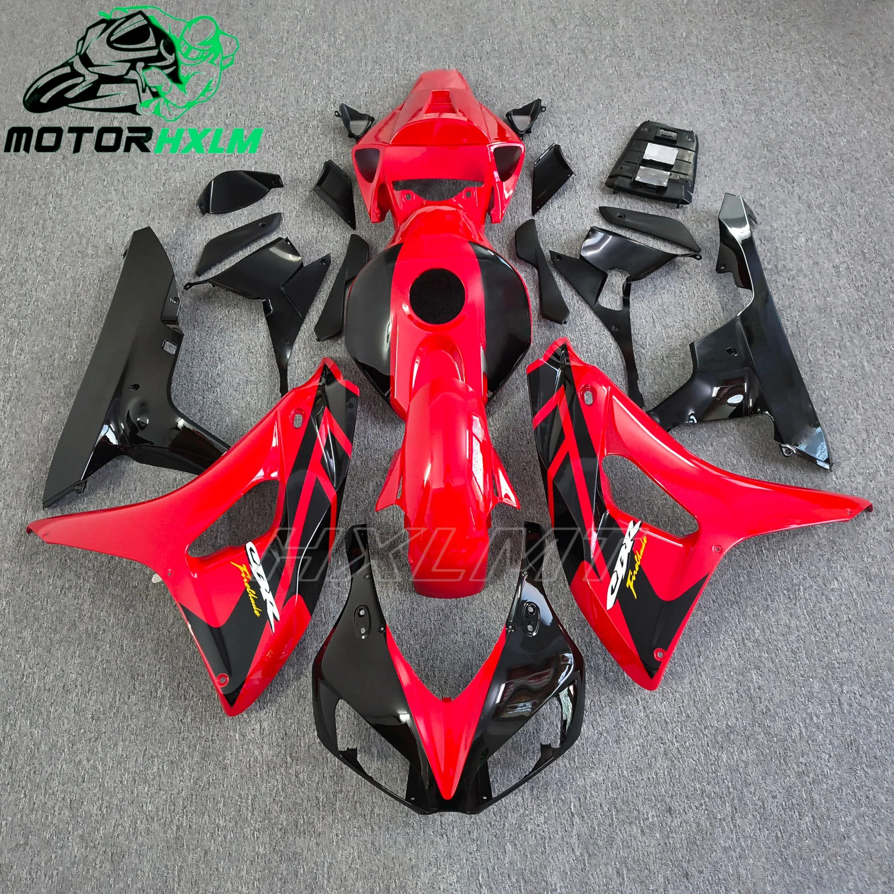 Motorcycle Front Upper Fairing Headlight Cowl Nose Fit For Honda CBR1000  2006 2007 and  06-07