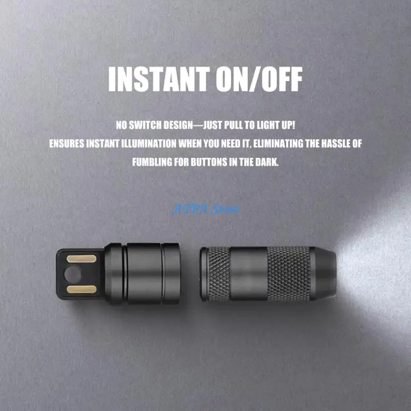 

U13C USB C Rechargeable Keychain Light 80 Upgrades for Everyday Carry Bright