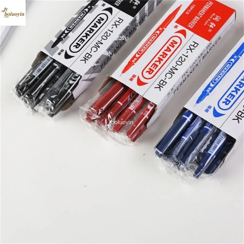 0.5mm Marker Pens Tattoo Skin Markers Scribe 1/3pcs Permanent Makeup Tattoo Supplies Large Capacity Ink Waterproof Marker Pen