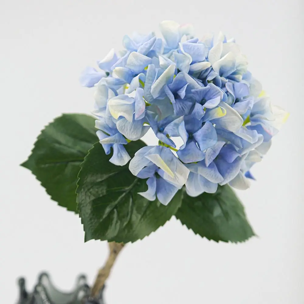 Moisturizing Feel Artificial Hydrangea Multicolor Real Touch Fake Flowers DIY Silk Flower Flower Arrangements Wedding Flowers