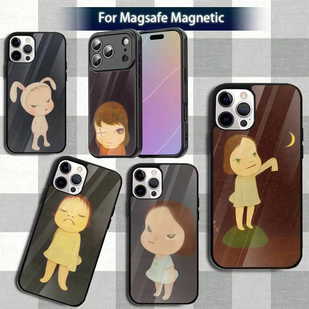 

Classic YoshitomoS N-Nara Phone Case For iPhone 13,12,15,17,11,16,14,Pro,Max,Plus,Mini,Magsafe,Magnetic Wireless Charging Case