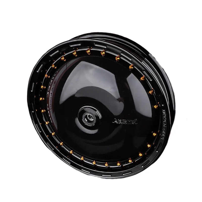 AKcnd 12-Inch Aluminum Alloy Wheel Hub New Condition Pot Lid Style for General Motorcycles