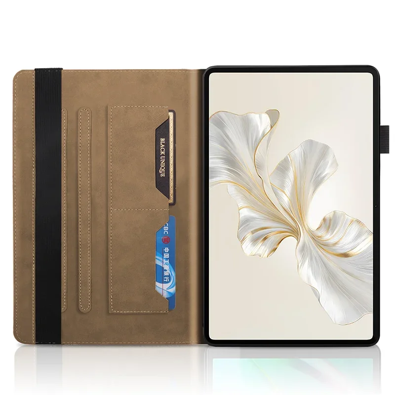 Case for Honor Pad 9 Tablet 12.1" Emboss Tree PU Leather Flip Cover for Funda Honor Pad 9 12.1 inch 2024 Case Cover Coque