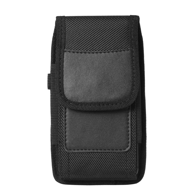 Mobile Phone Vertical/horizontal Bag For 3.5-6.3 Inch Mobile Phone Vertical Nylon Case 2024 New Phone Bag Belt Waist Bag