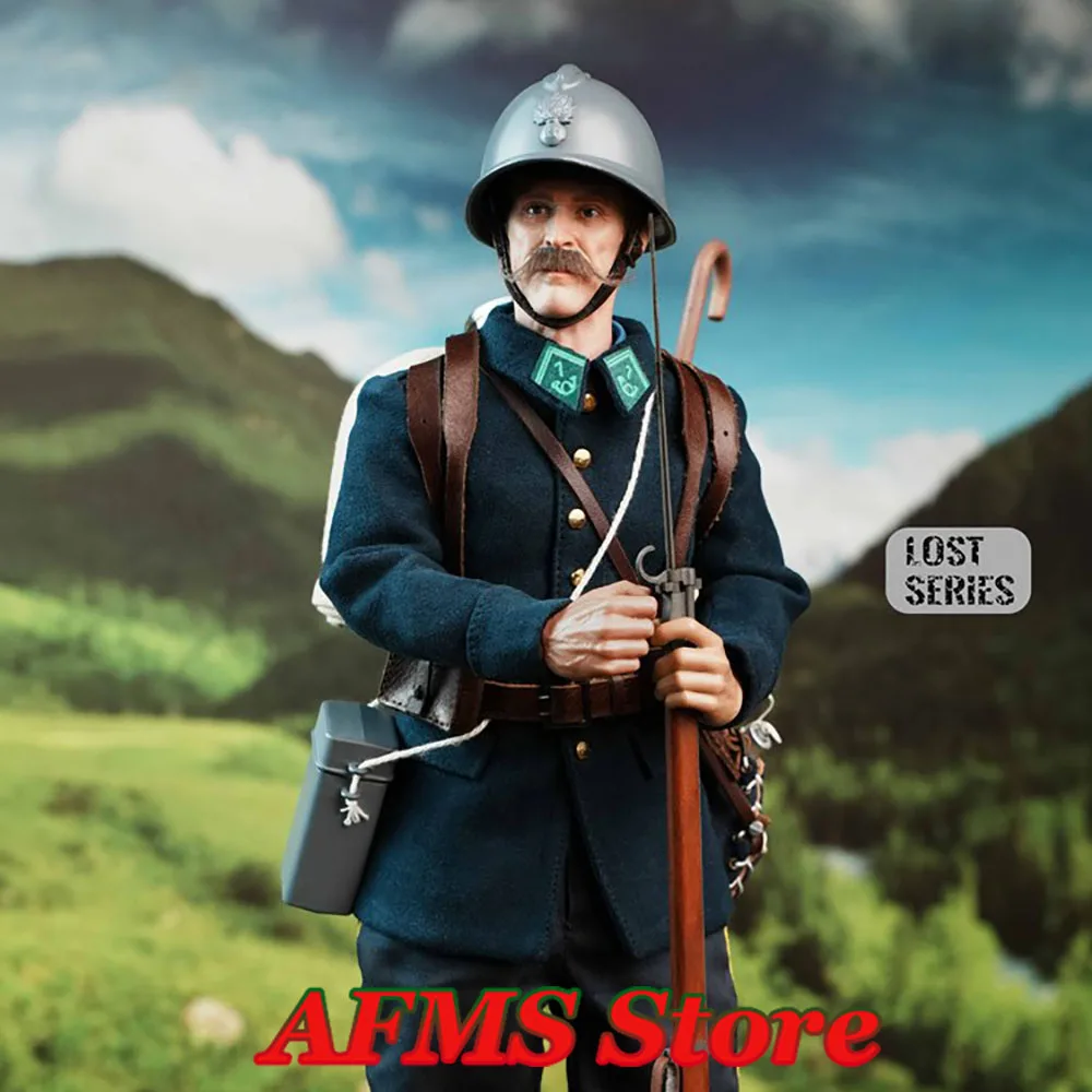 QORANGE QOM-1041 1/6 Scale Collectible Figure France Chasseurs Alpins in Vosges 1915 Full Set 12Inch Men Soldier Action Figure