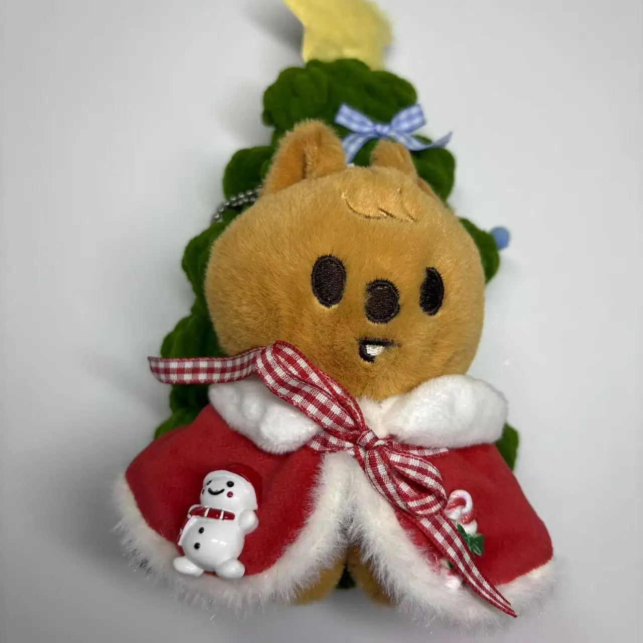 جديد SKZOO الضالة الاطفال المفاتيح SKZ الكرتون أفخم الأحمر ثلج عباءة لطيف الحيوان المفاتيح زوجين المفاتيح الكبار لعبة مروحة هدية