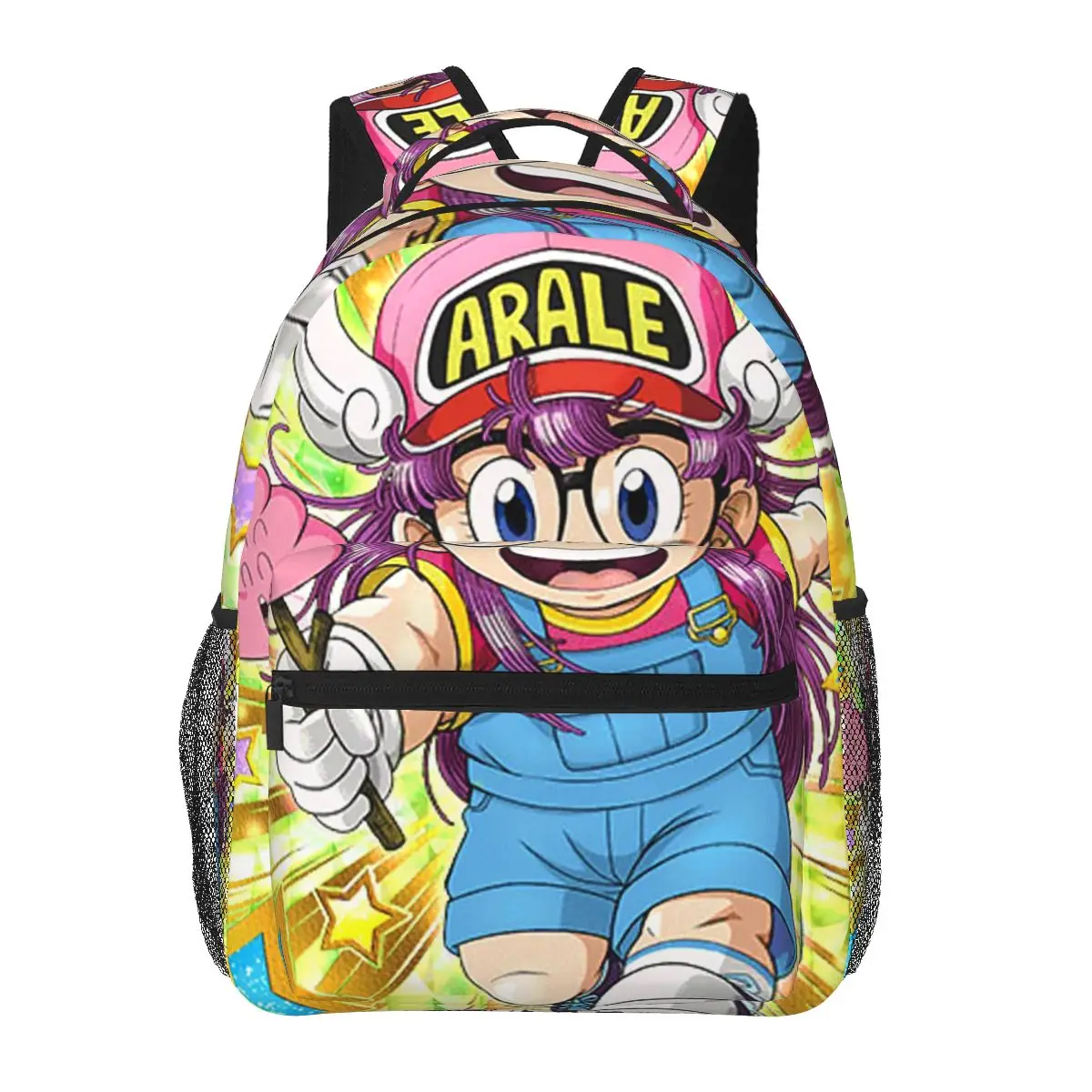 

Arale Dr.Slump Anime Backpack Hot Sale Daypack Large Capacity Boys Girls BookBag School Bag Shoulder Bags for Men Women