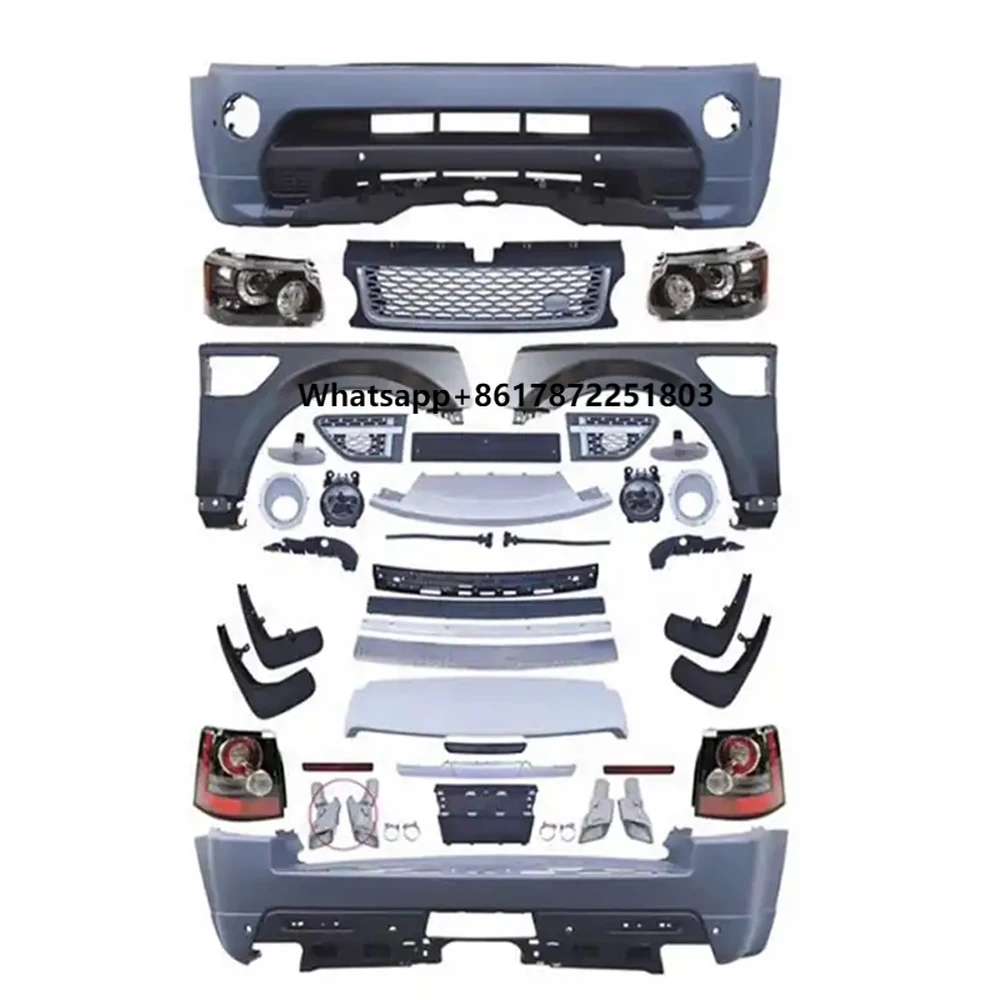 Factory Price L320 Facelift Body Kit for Range Rover Sport 2002 2006 2008 2009 Upgrade to 2010-2012