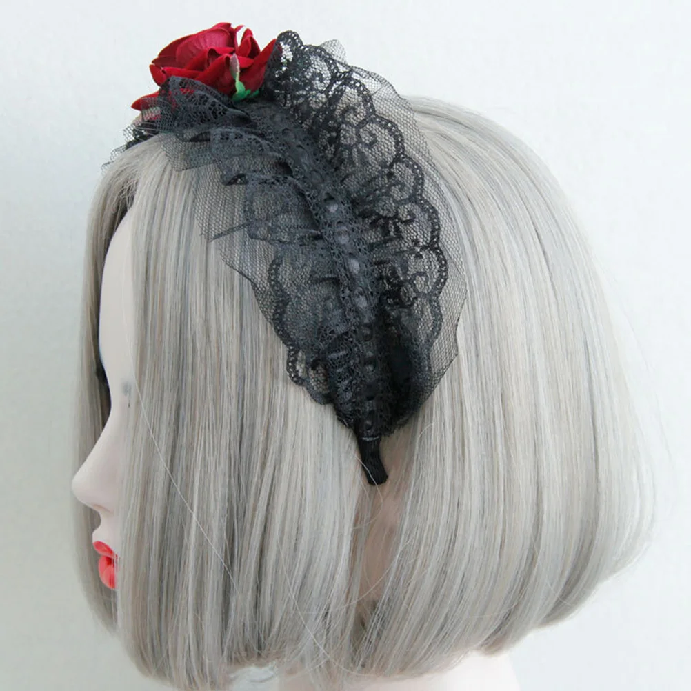 

One Size Fits Most Headband High Quality Lightweight Gothic Hair Accessories For Halloween Costume Cosplay Festival