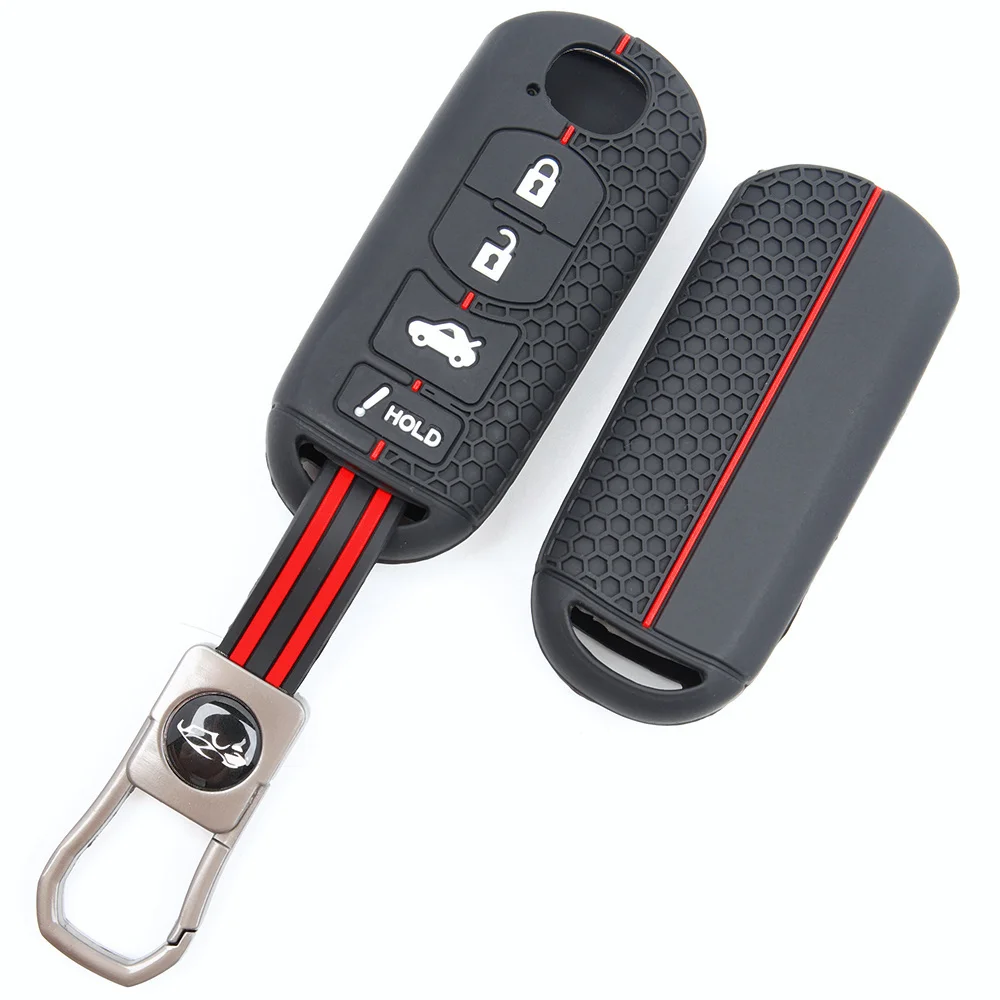 For Mazda 3 6 CX 30 MX 30 CX 5 CX 8 CX 9 Full Coverage Silicone Key Shell Lanyard Key Ring Precise Fit Stylish Durable