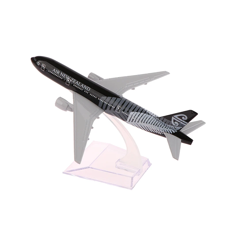 16cm Scale 1:400 Metal Diecast Plane Model New Zealand Boeing 777 Airlines Replica Airbus Aircraft Aviation Miniature Toy