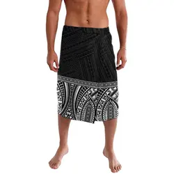 Roupas Ilha Havaiana, Estilo Polinésio, Sexy Menswear, Impressões personalizadas Samoa, Lavalava Print, Maduro Sulu, Menswear