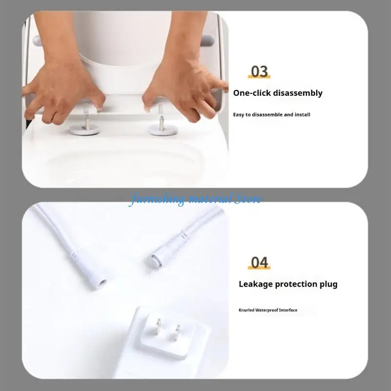 Y5GD Safe Warmed Toilet Chair Protect Including Overwarm Security Even Thawing Power Efficiency Plan Permanent PRESENTATION