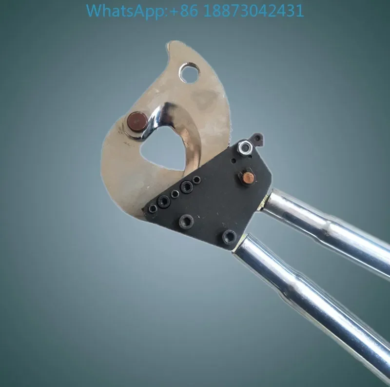 (1PC))Ratchet cable shears, steel strand shears, gear steel core aluminum stranded wire cutters, cable shears, power tools